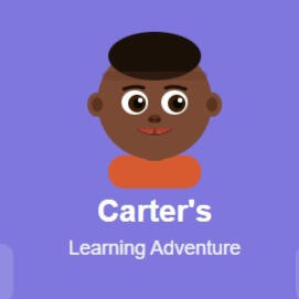 Carter's Learning Adventure A letter and number game for young children.